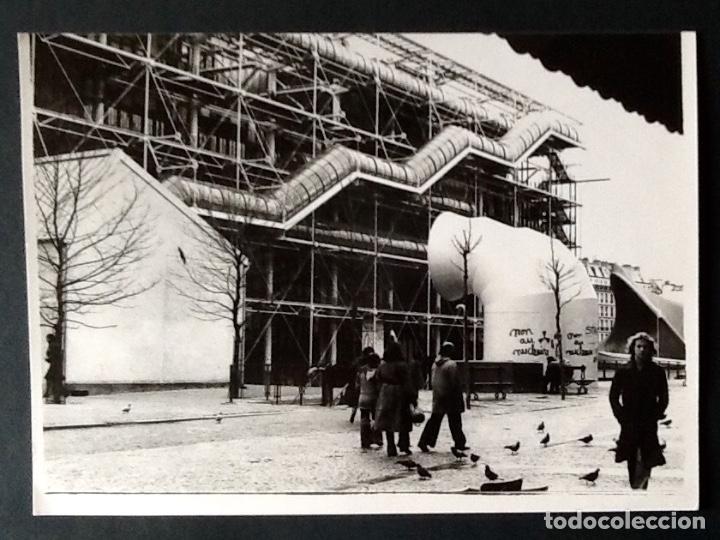 Fotograf&iacute;a antigua: FOTO ANALOGICA REVELADA EN LABORATORIO. CENTRO POMPIDOU PARIS. A&Ntilde;OS 70 ENVIO INCLUIDO.