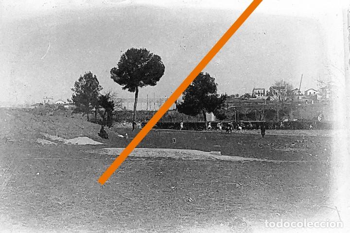 Fotograf&iacute;a antigua: antiguo negativo o clich&eacute; de fotograf&iacute;a. Zona Catalu&ntilde;a. Cristal. Antigua.