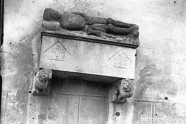 Fotograf&iacute;a antigua: antiguo negativo o clich&eacute; de fotograf&iacute;a. Zona Catalu&ntilde;a. Cristal. Antigua.