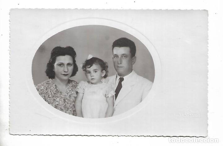 Fotografia antica: ER28- FOTOGRAFIA ANTIGUA DE - UN MATRIMONIO E HIJA - FOTO - CALATAYUD