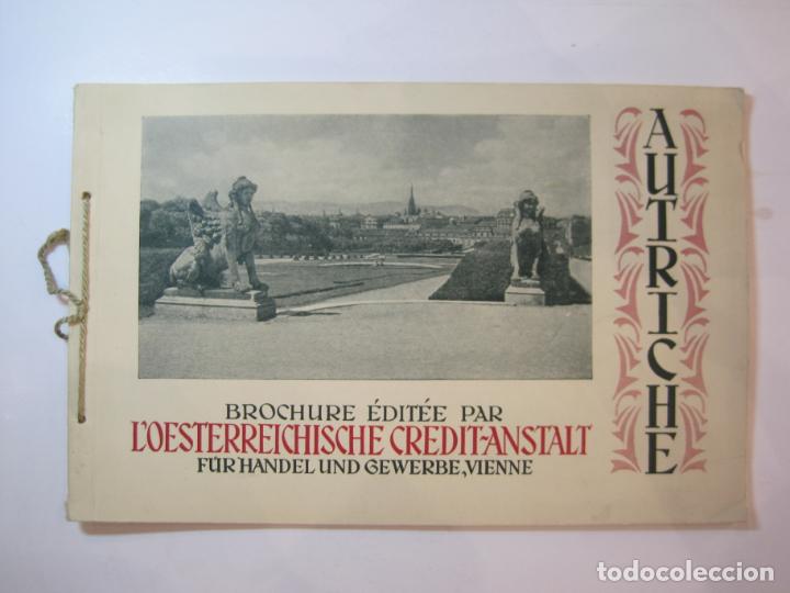 Fotograf&iacute;a antigua: AUTRICHE-BROCHURE EDITEE PAR L'OESTERREICHISCHE CREDIT ANSTALT-ALBUM-VER FOTOS-(K-5493)