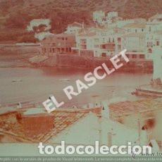 Photographie ancienne: ANTIGUA FOTO DE CADAQUES-2- DE MEDIDAS 13X9 CTMS