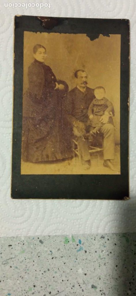 Fotografia antiga: FOTOGRAFIA ANTIGUA RETRATO FAMILIAR 17,5 X 10,5 CMS