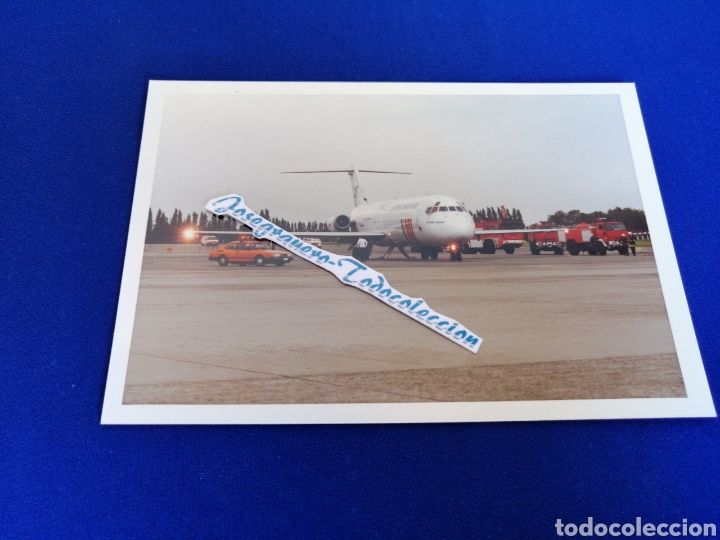 Photographie ancienne: AVION EN PISTA FOTOGRAFIA