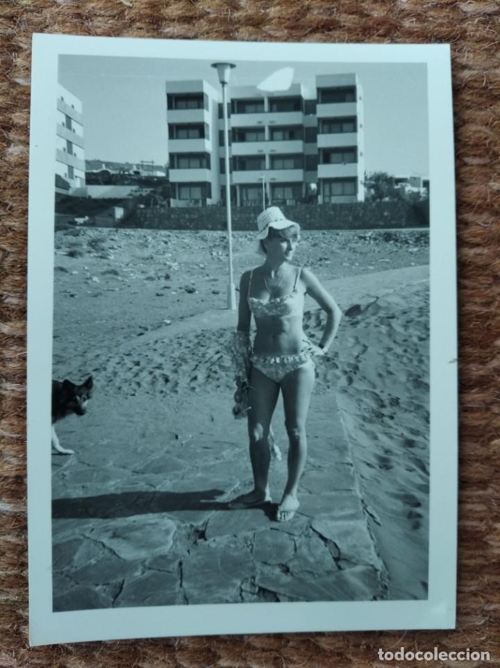 Fotograf&iacute;a antigua: BA&Ntilde;ISTA EN SAN AGUSTIN 1967