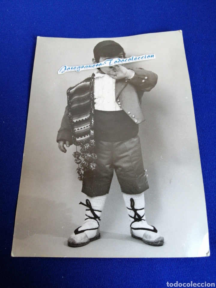 Fotografia antica: NI&Ntilde;O VESTIDO DE TORRENTI FOTOGRAFIA