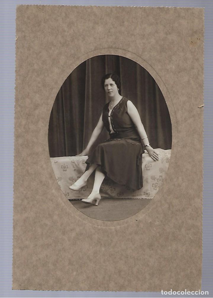 Antique Photography: 650-FOTOGRAFIA ANTIGUA DE UNA DAMA - FOTO - - - - -