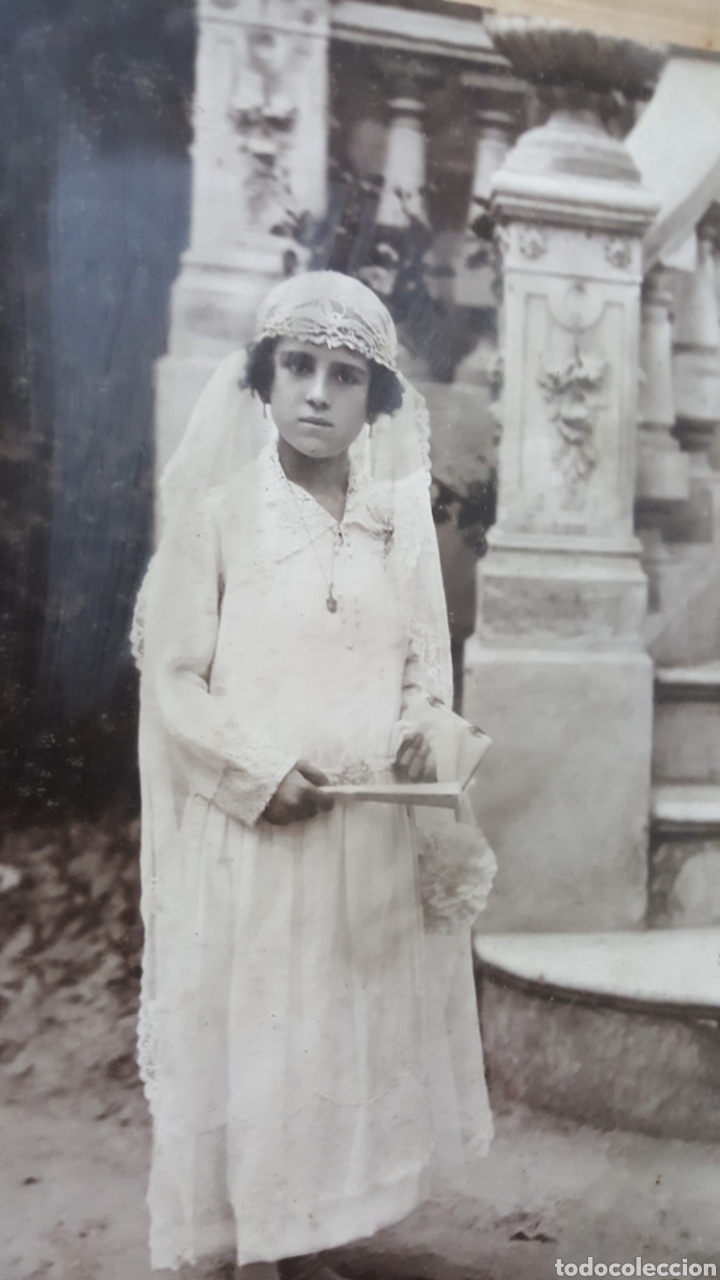 Fotograf&iacute;a antigua: FOTOGRAF&Iacute;A ANTIGUA DE COMUNI&Oacute;N. - Foto 3