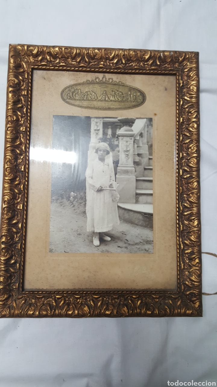 Fotograf&iacute;a antigua: FOTOGRAF&Iacute;A ANTIGUA DE COMUNI&Oacute;N. - Foto 5