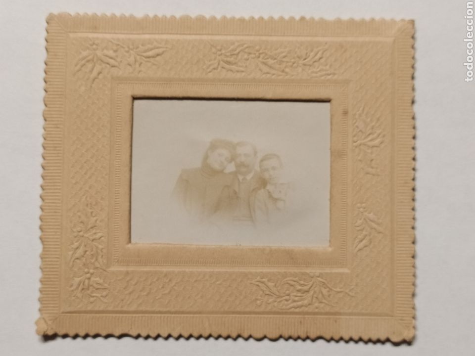 Fotograf&iacute;a antigua: FOTOGRAF&Iacute;A FAMILIAR - FINALES S.XIX - 9X7,5CM
