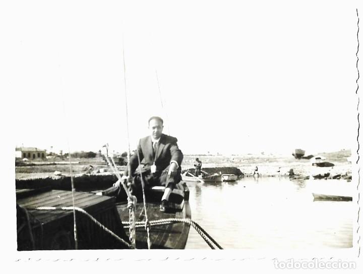 Fotograf&iacute;a antigua: Denia. Barcas 1958 - Foto 1