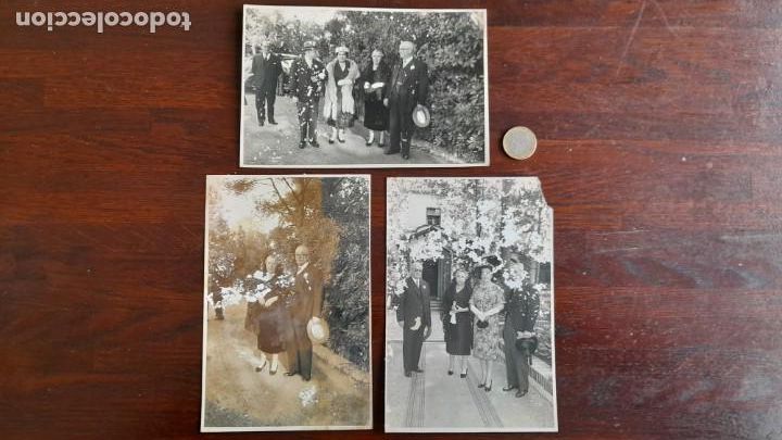 Photographie ancienne: Un retrato distinguidos invitados asistiendo a convite de boda, a&ntilde;os 50, tres im&aacute;genes a elegir