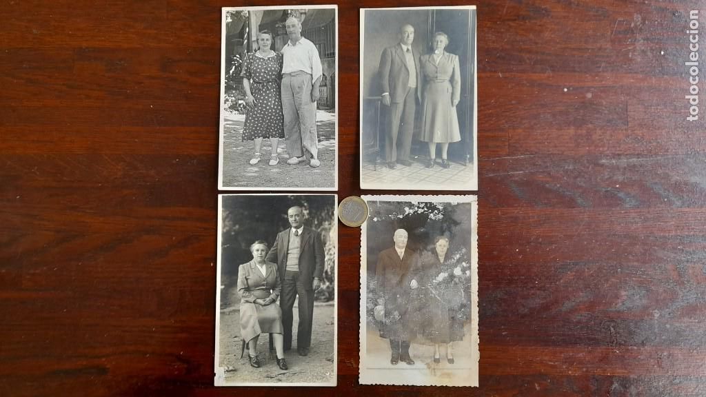 Photographie ancienne: Un retrato pareja de los a&ntilde;os 50&acute;s, cuatro im&aacute;genes a elegir