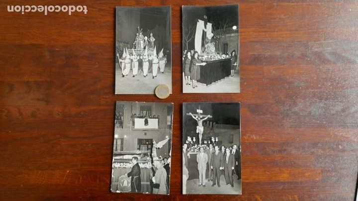 Photographie ancienne: Un retrato Semana santa a&ntilde;os 60-70&acute;s Sant Boi de Llobregat cofrades locales 4 imagenes a elegir