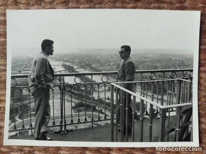 Fotografia antica: SE&Ntilde;ORES POSANDO EN PARIS