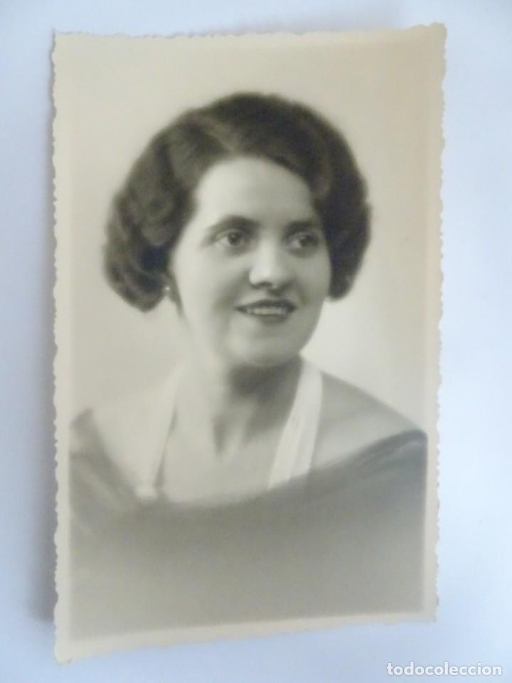 Alte Fotografie: ANTIGUA FOTOGRAF&Iacute;A DE ESTUDIO ,MUJER , VER FOTOS