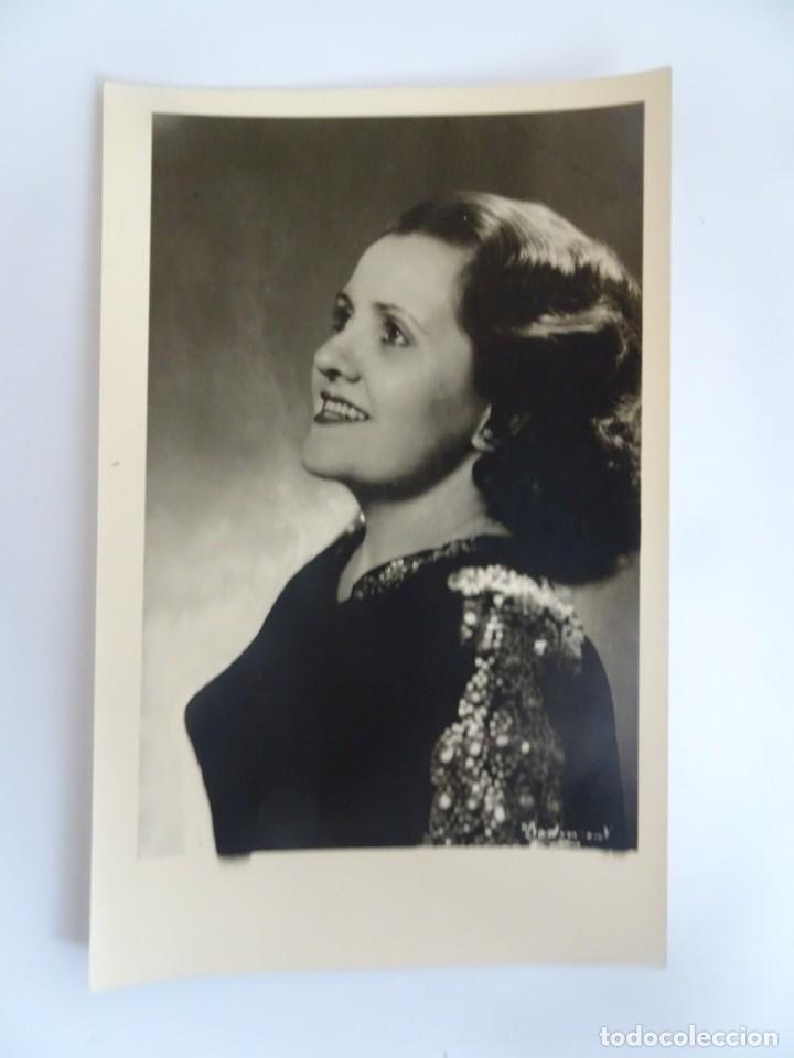 Alte Fotografie: ANTIGUA FOTOGRAF&Iacute;A DE ESTUDIO ,MUJER , VER FOTOS