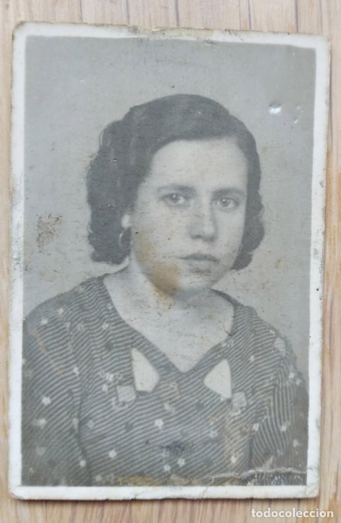 Photographie ancienne: SE&Ntilde;ORITA POSANDO - FOTO NAVARRO - LARACHE
