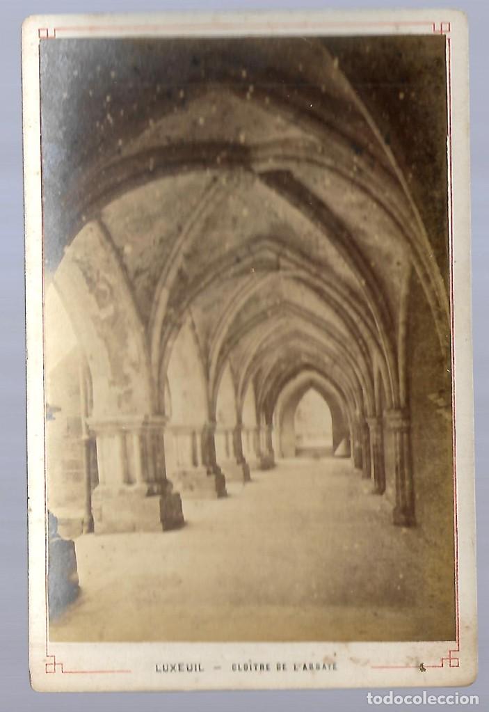 Fotografia antiga: ER350- FOTOGRAF&Iacute;A ANTIGUA - LUXEUIL CLOITRE DE L'ABBAYE - DE Pp. DEL SIGLO XX -