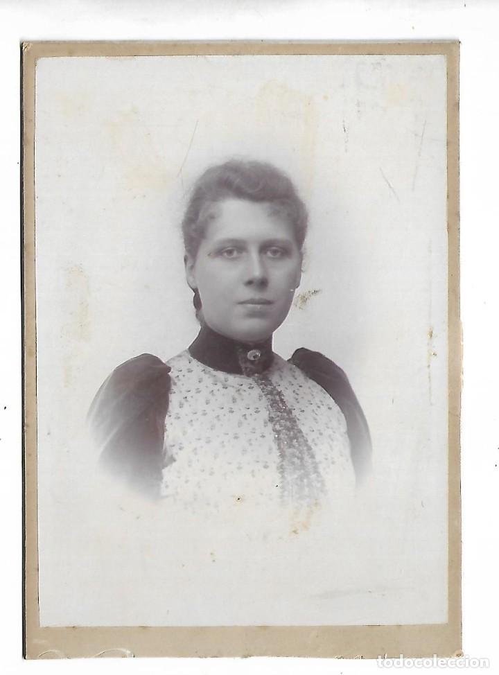 Antique Photography: E15- FOTOGRAF&Iacute;A ANTIGUA - DE UNA DAMA - FOTO - DE Pp, DEL SIGLO XX
