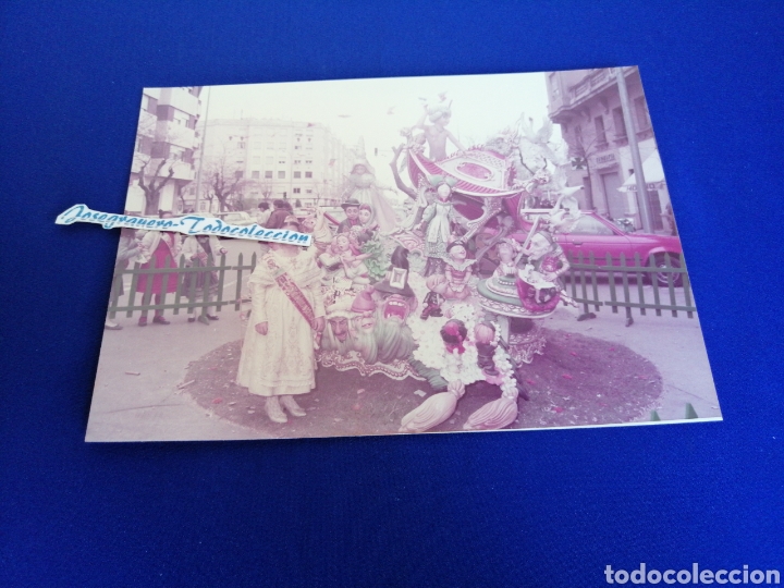 Fotograf&iacute;a antigua: FALLA ARCHIDUQUE CARLOS - CHIVA INFANTIL A&Ntilde;O 1985