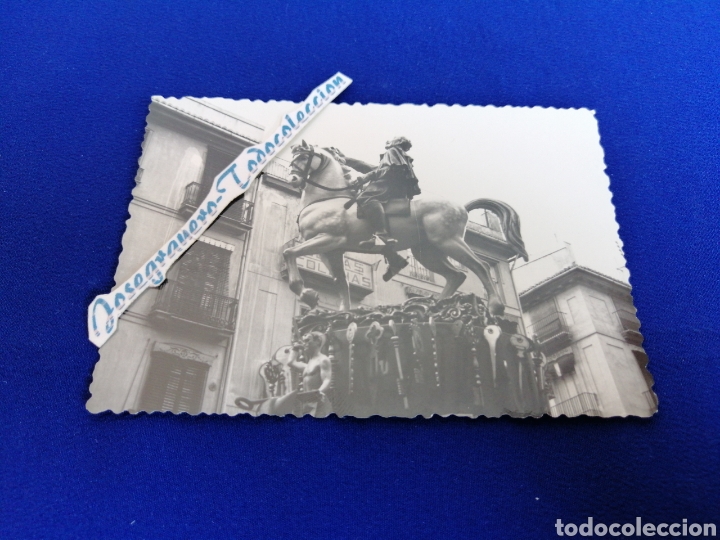 Fotograf&iacute;a antigua: PLAZA DE LA MERCED A&Ntilde;O 1959 ARTISTA RICARDO ROBERT FOTOGRAFIA ANTIGUA CON SELLO FOT&Oacute;GRAFO