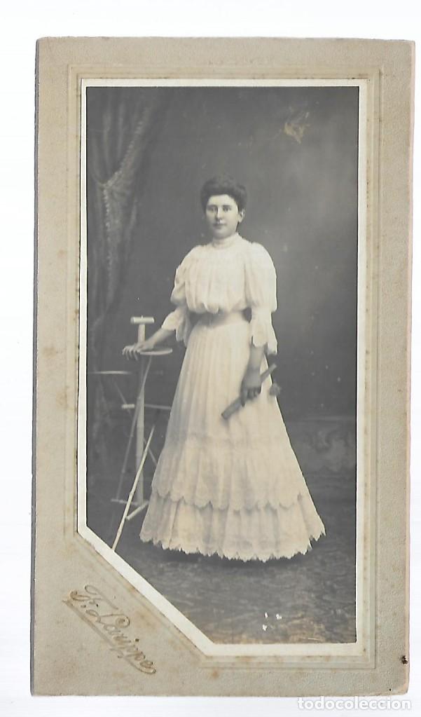 Fotograf&iacute;a antigua: R200- FOTOGRAF&Iacute;A ANTIGUA DE - UNA DAMA -FOTO- LARIPPE