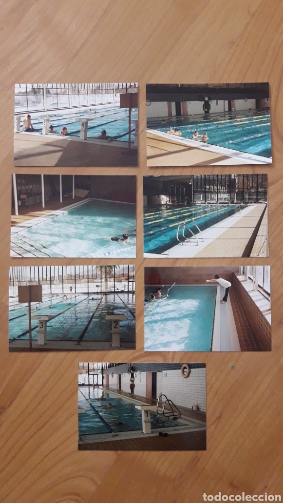 Alte Fotografie: 7 FOTOGRAFIAS PISCINA CAN DRAG&Oacute;. D&Eacute;CADA 1990