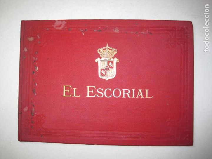 Fotograf&iacute;a antigua: REAL MONASTERIO SAN LORENZO DE EL ESCORIAL-ALBUM 24 FOTOTIPIAS-HAUSER Y MENET-VER FOTOS-(K-6917)