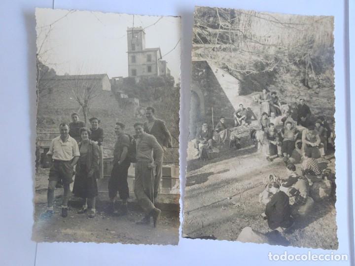 Photographie ancienne: 2 FOTOGRAF&Iacute;AS ANTIGUAS , GRUPO EXCURSIONISTA , VER FOTOS