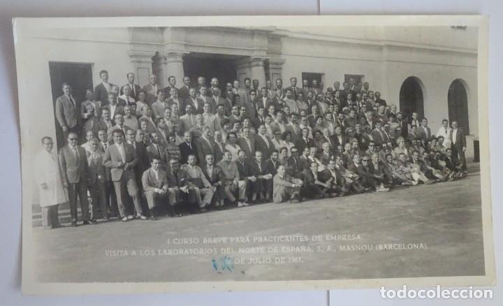 Antique Photography: FOTOGRAF&Iacute;A ,GRUPO PERSONAS VISITA A LOS LABORATORIOS DEL NORTE , MASNOU, VER FOTOS