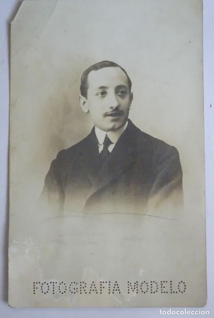 Fotografia antiga: ANTIGUA FOTOGRAF&Iacute;A DE ESTUDIO, HOMBRE , VER FOTOS