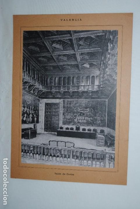 Fotograf&iacute;a antigua: VALENCIA , SALON DE CORTES - Foto 1
