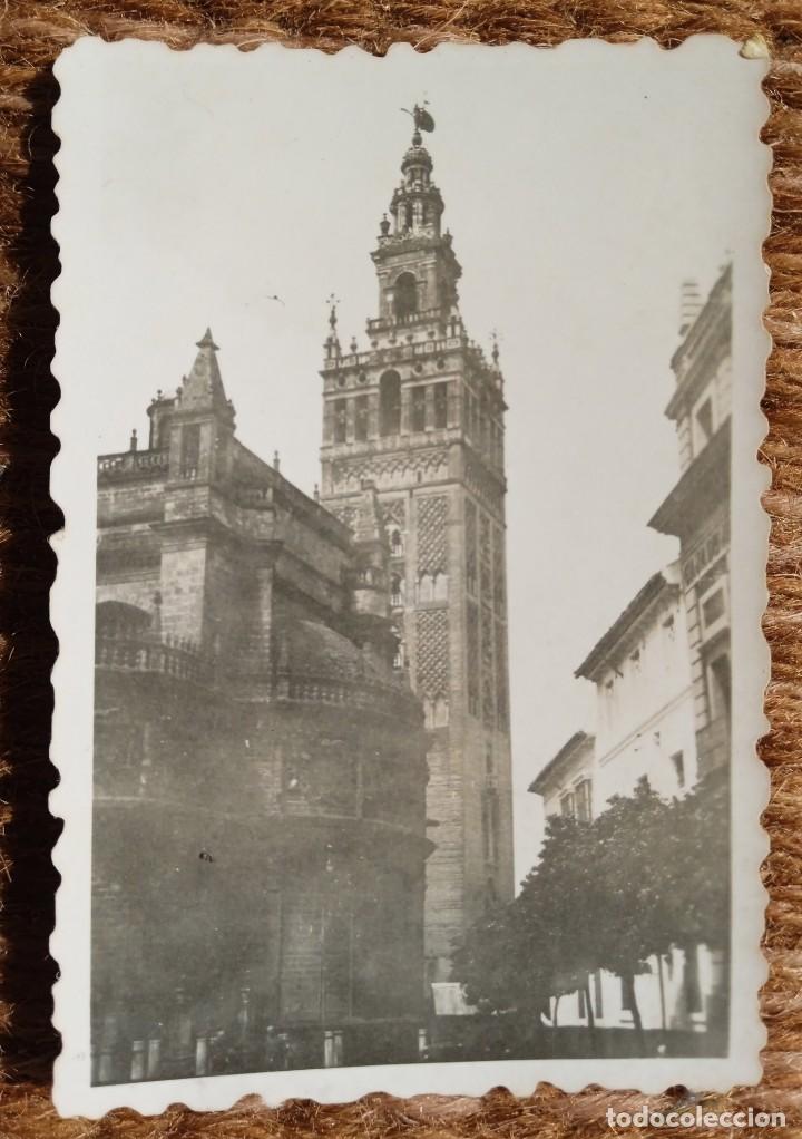 Fotograf&iacute;a antigua: SEVILLA - LA GIRALDA - Foto 1