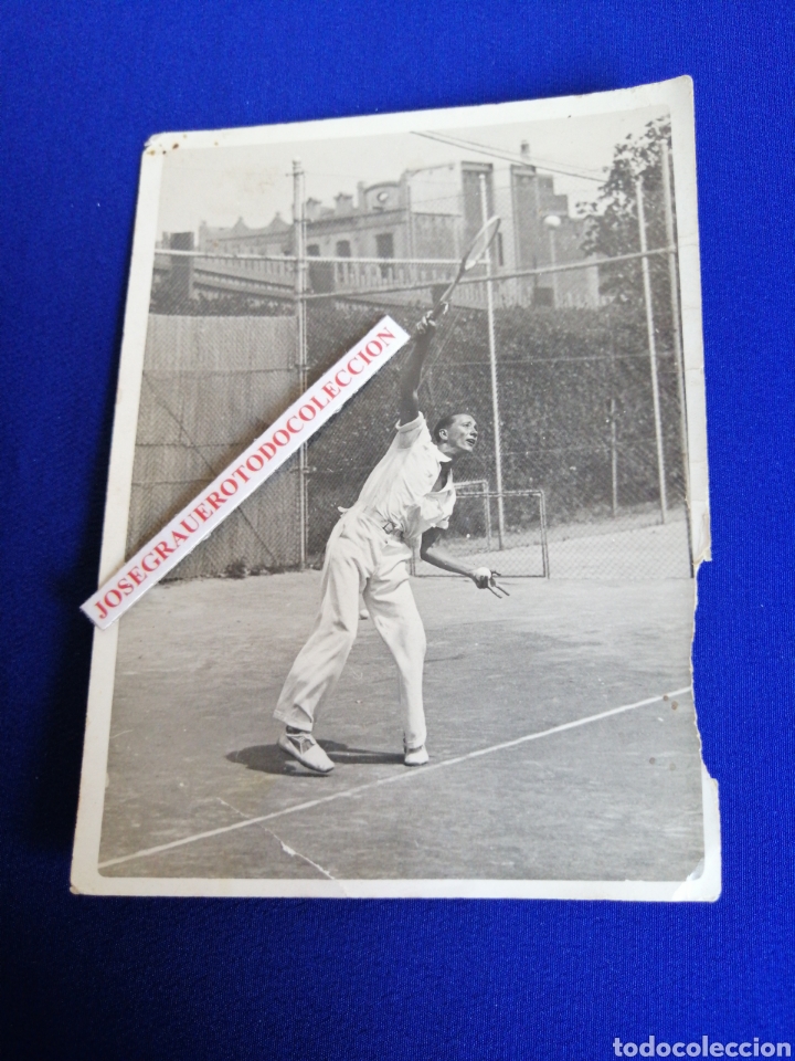 Antique Photography: JUGADOR DE TENIS FOTOGRAF&Iacute;A ANTIGUA
