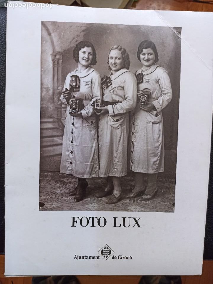 Fotograf&iacute;a antigua: FOTO LUX. AJUNTAMENT DE GIRONA. COLECCIO GIRONA EN IMATGES. COLECCION DE 15 LAMINAS.