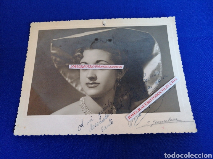 Antique Photography: MODELO CON SOMBRERO FOTOGRAF&Iacute;A ANTIGUA DEDICADA