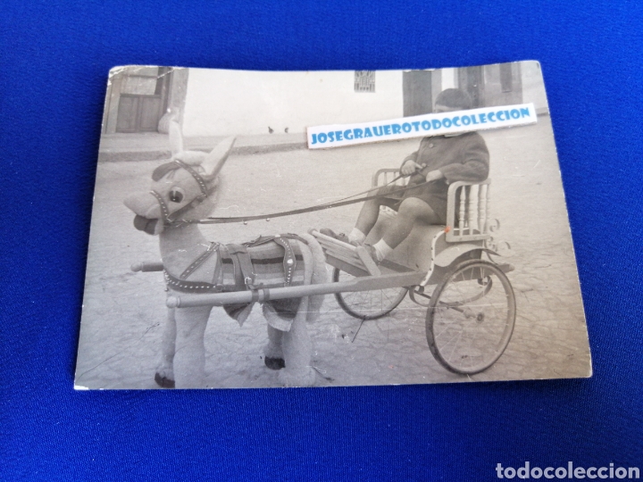 Antique Photography: JUGUETE CARRO CON NI&Ntilde;O FOTOGRAF&Iacute;A ANTIGUA