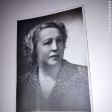 Fotografía antigua: FOTO FIRMADA DE LA ACTRIZ EMILIA BARÓ SANZ (14/12/1949). Lote 357994315