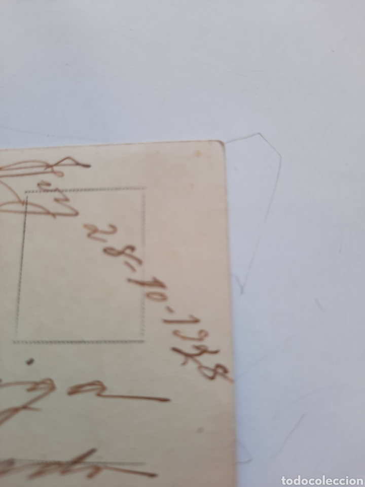 Fotograf&iacute;a antigua: Fotografia dedicada de dama, 1928 - Foto 2