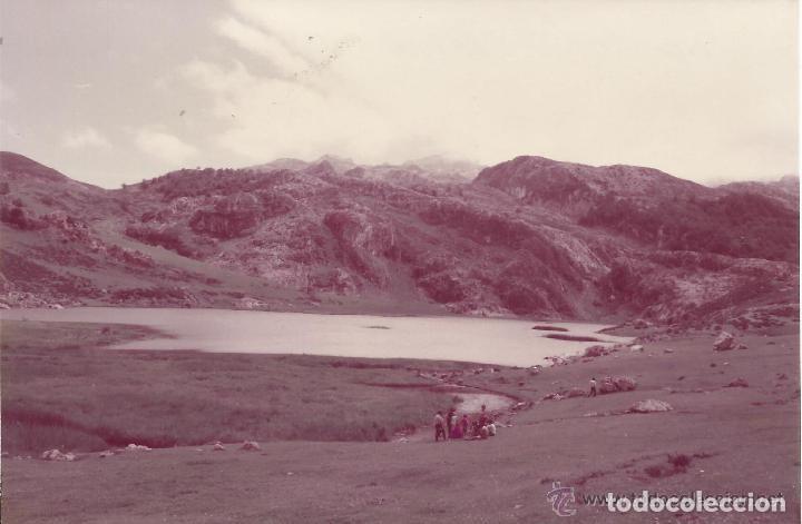 Photographie ancienne: :::: B690 - FOTOGRAFIA - LAGO DE LA ERCINA - ASTURIAS