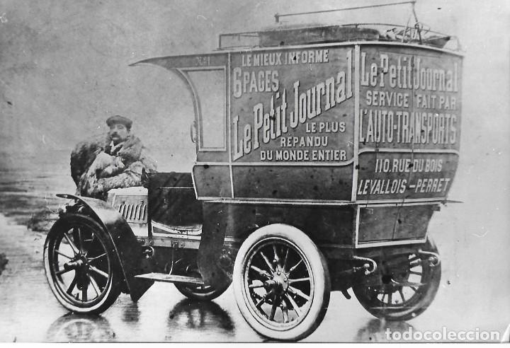 Fotograf&iacute;a antigua: M38-FOTOGRAFIA DE COCHE ANTIGUO DE MARCA PANHARD LEVASSOR DEL 1.899 FOTO DEL 13-6 - 1.970