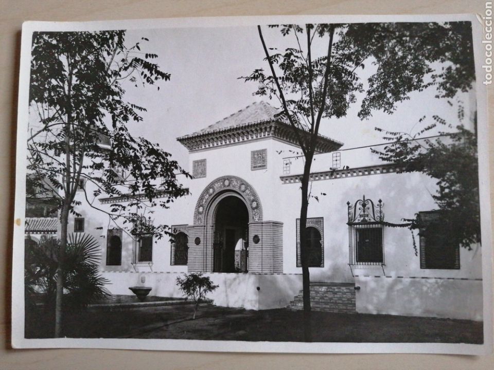 Fotografia antiga: Fotograf&iacute;a original. Exposici&oacute;n Iberoamericana. Sevilla 1929. Pabell&oacute;n de Tel&eacute;fonos. ZUBILLAGA.