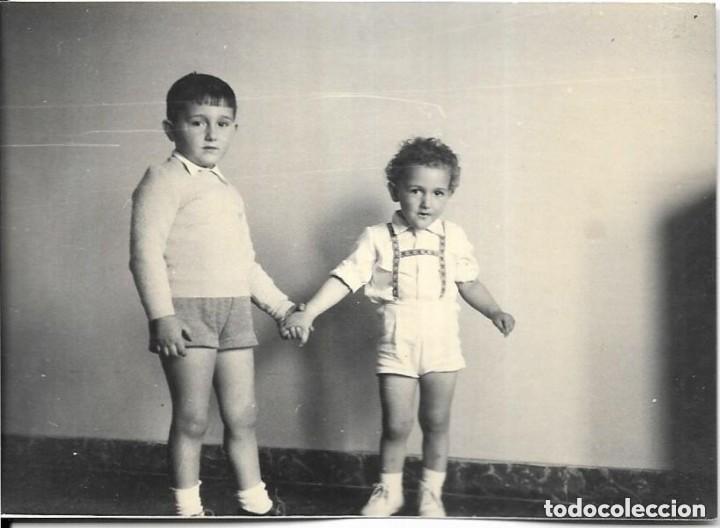 Photographie ancienne: ^^^ GG02 - FOTOGRAFIA - DOS HERMANITOS