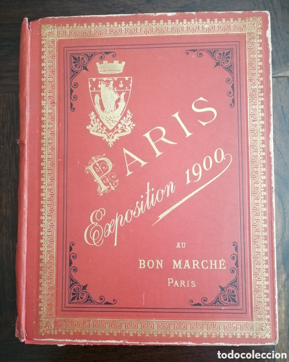 Fotograf&iacute;a antigua: TAPAS PORTADAS. EXPOSITION PARIS 1900. ENVIO INCLUIDO.