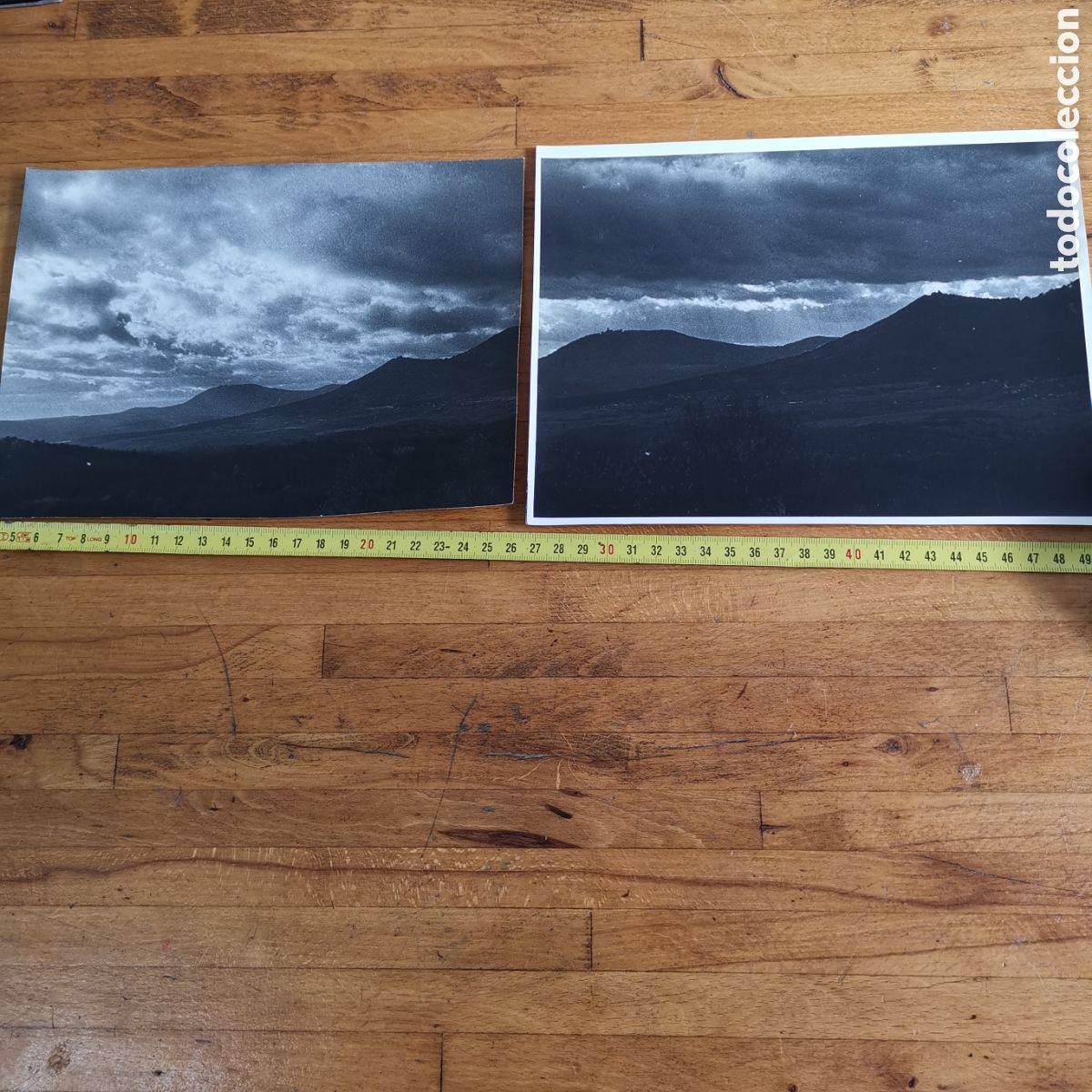 Fotografia antiga: 2 Fotograf&iacute;as de Vall de Ville, France 1969 C&aacute;mara Praktica