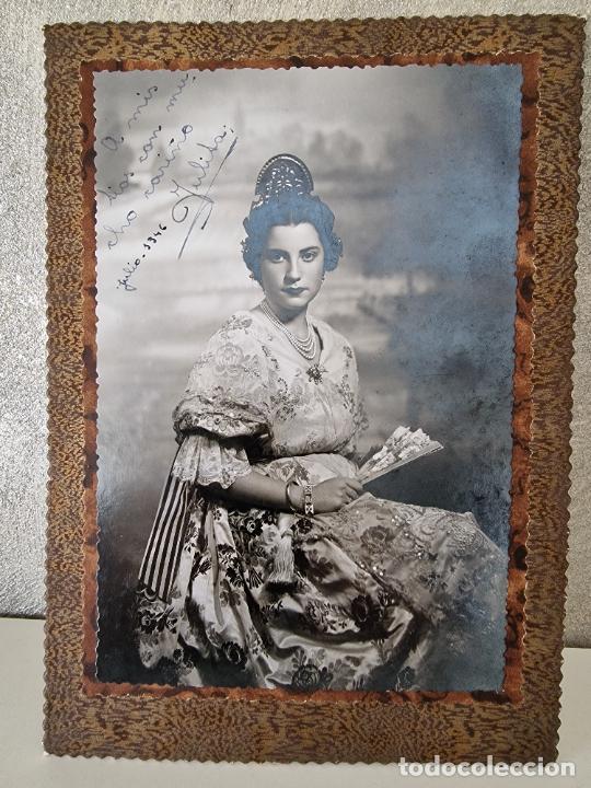 Fotograf&iacute;a antigua: ANTIGUA FOTO FALLERA 1946