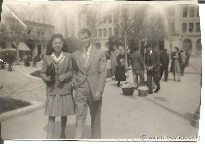 Fotograf&iacute;a antigua: :::: C380 - FOTOGRAFIA - PAREJA DE PASEO