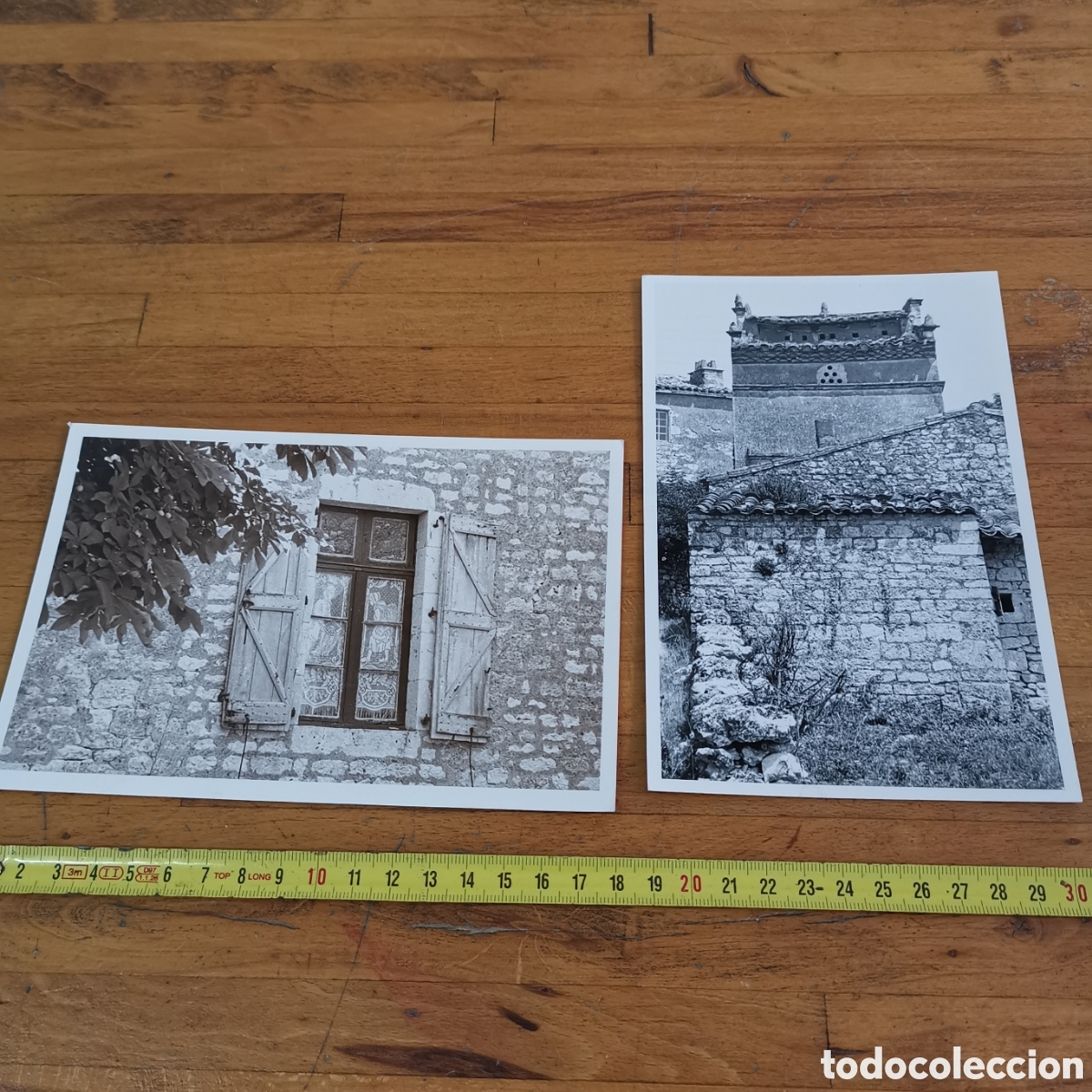 Fotograf&iacute;a antigua: 2 Fotograf&iacute;as de Souel, France Francia 1984, C&aacute;mara OM1 85 Olympus