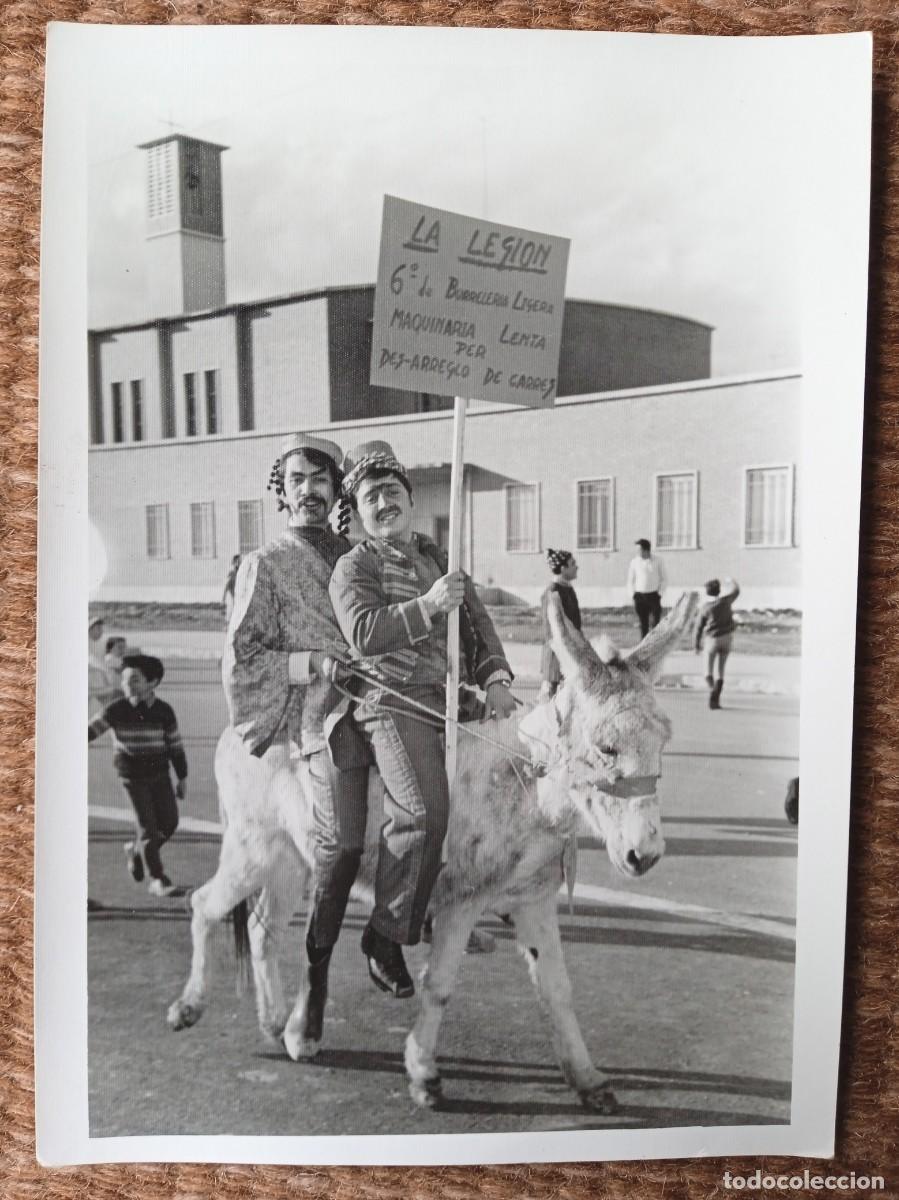 Fotograf&iacute;a antigua: LA LEGION 6&ordm; DE BURRELERIA LIGERA - FOTO: T. BELMAR